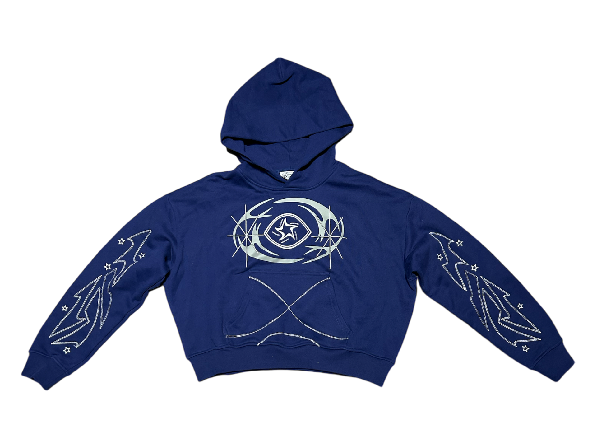 V2 HOODIE (NAVY BLUE)