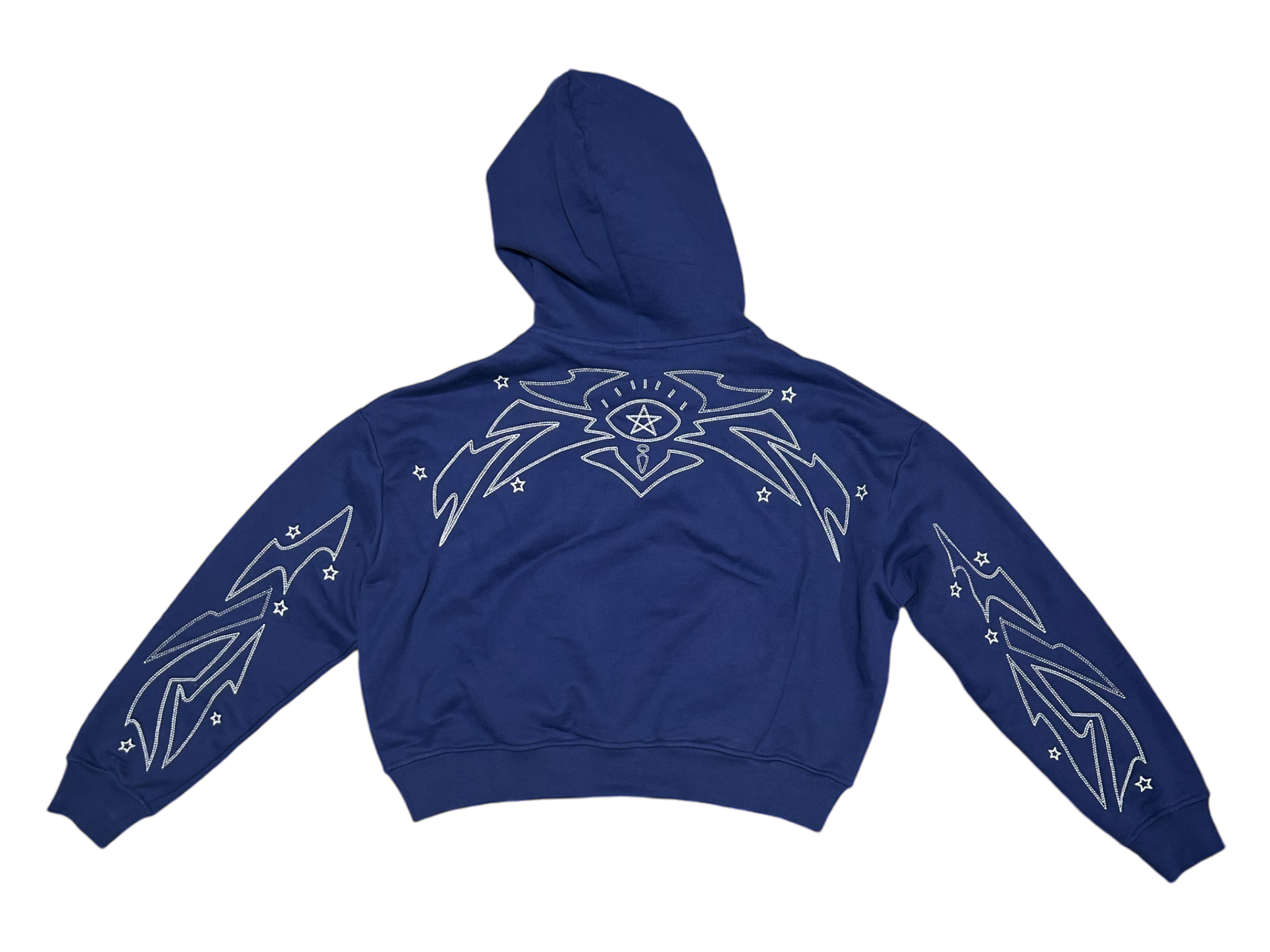 V2 HOODIE (NAVY BLUE)